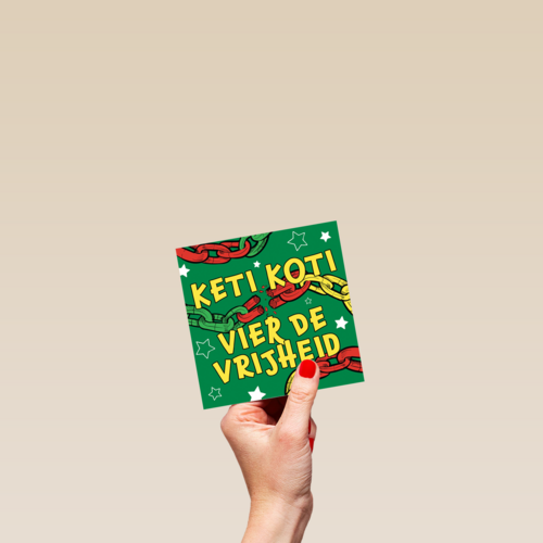 Keti Koti vier de vrijheid