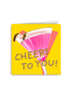 verjaardagskaart cheers to you