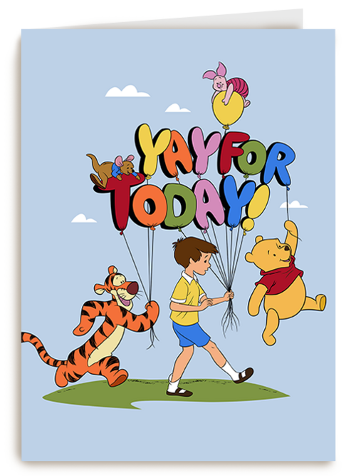 Kaart | Verjaardag | Winnie The Pooh Yay For Today