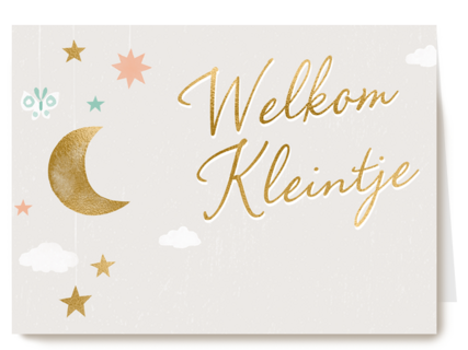 geboorte felicitatie welkom kleintje