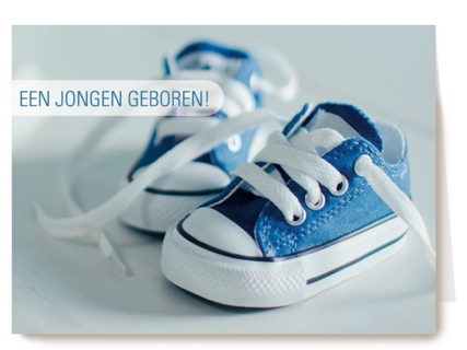 jongen schoentjes geboren