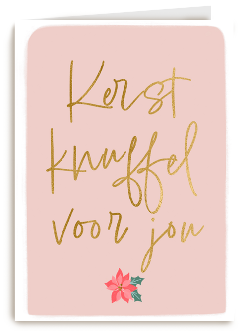 Kerst knuffel voor jou!