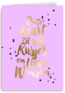 deze kaart zit vol kusjes en lieve wensen