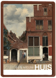 studio art kaart van schilderij johannes vermeer een nieuw huis