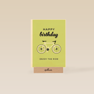happy birthday enjoy the ride op je fiets