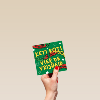 Keti Koti vier de vrijheid