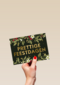 Kerstkaart klassiek prettige feestdagen