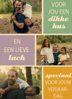 fotokaart verjaardag man 3 fotos