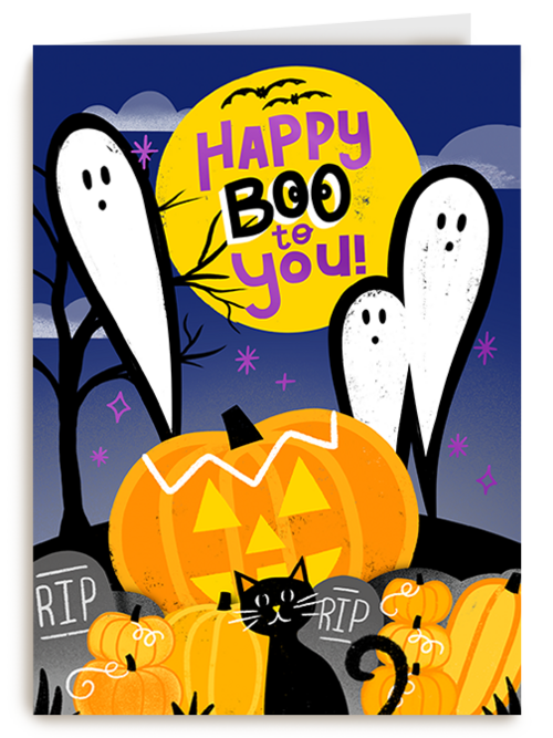 Kaart Hallmark | Halloween | Happy Boo To You