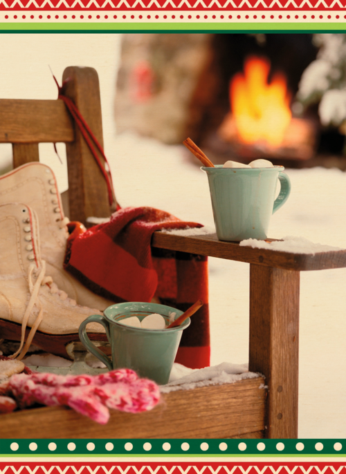 Houten Kaart | Warme Chocolademelk