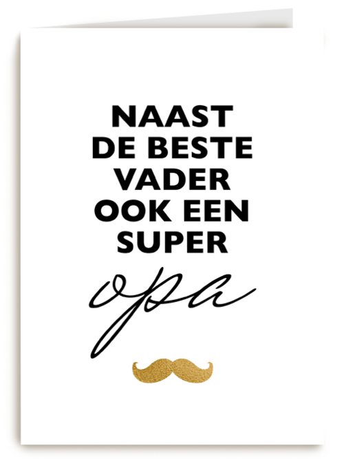 Kaart Hallmark | Vaderdag | Vaderdag Kaart Hip Naast De Beste Vader Ook Een Super Opa