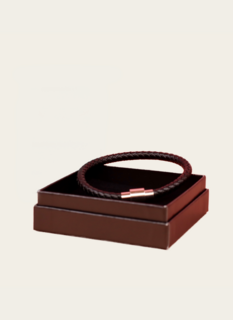 Uchu Leren Armband Warrior Zwart 