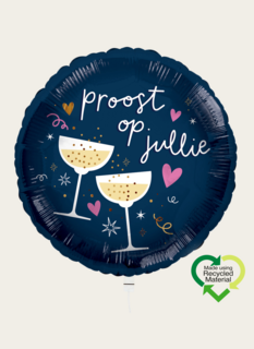 Ballon Proost Op Jullie Blauw Eco