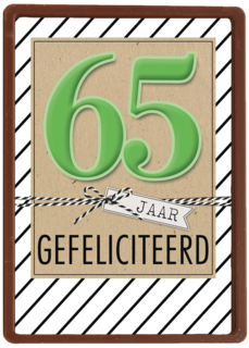 vijfenzestig strik blok