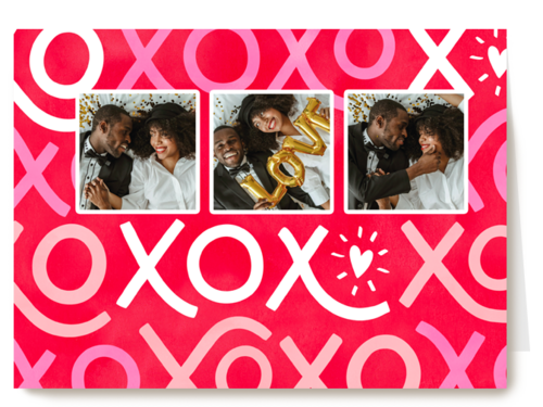 XOXO fotokaart valentijn