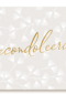 condoleance kaart gecondoleerd stijlvol