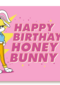 happy birthday honey bunny