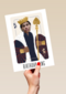 Verjaardagskaart foto birthday king