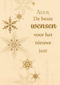 Nieuwjaar Sterren De Beste wensen naam