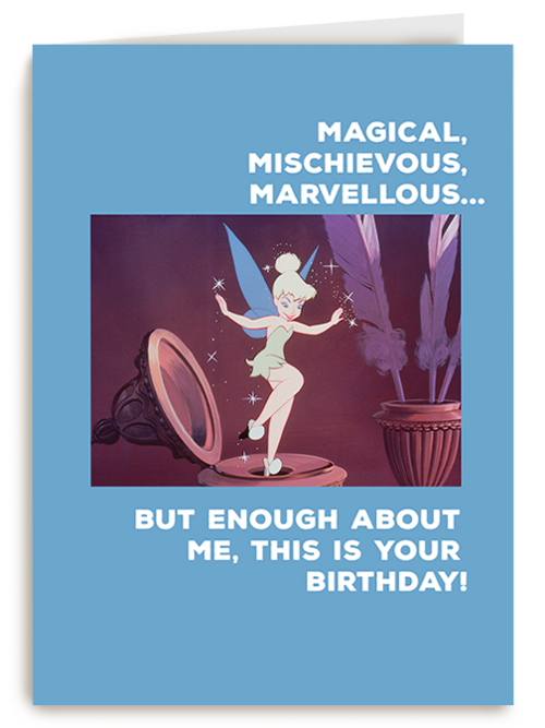 Verjaardagskaart Hallmark | Tinkerbell Enough About Me Birthday