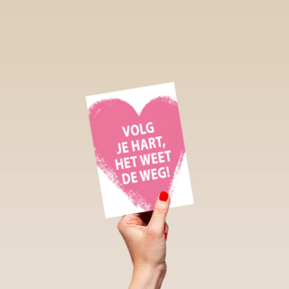 Sterktekaart volg je hart