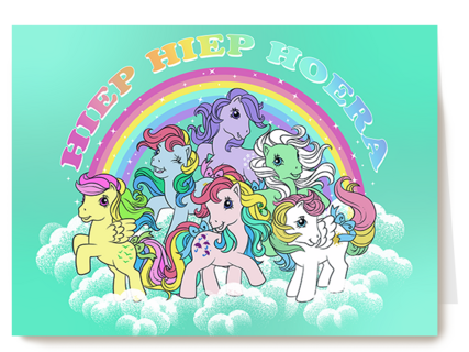 My Little Pony Hiep Hiep Hoera