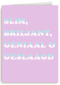 geslaagd kaart slim briljant geniaal en geslaagd