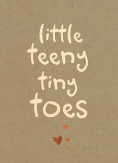 little teeny tiny toes
