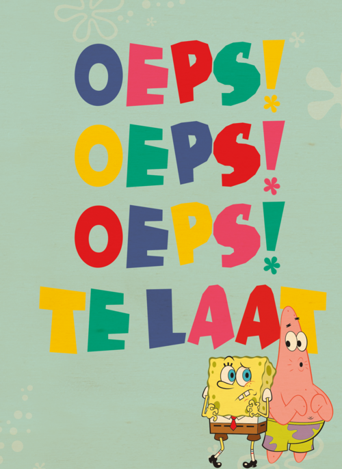 Spongebob Oeps Oeps te laat