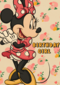Verjaardagskaart Minnie Mouse Birthday Girl