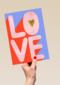Liefde kaart L O V E