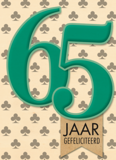 vijfenzestig turqouise klavers