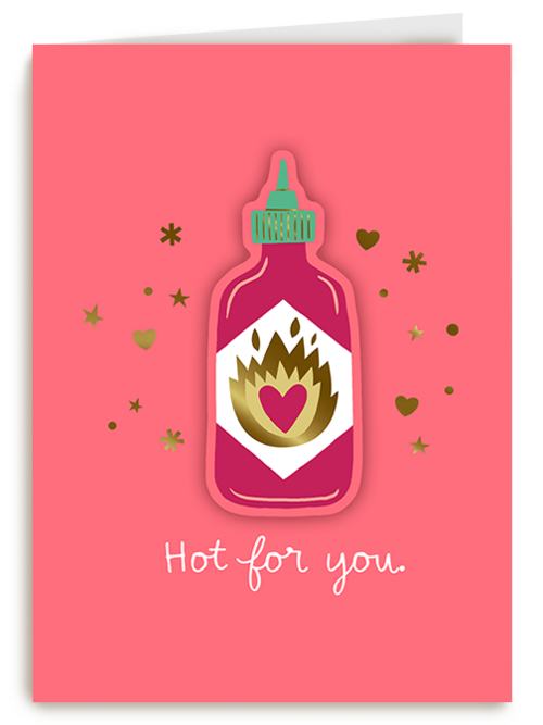 Kaart Hallmark | Valentijn | Valentijn Hot For You