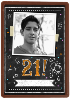 Verjaardag 21 jaar