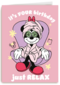 Minnie Mouse verjaardagskaart just relax