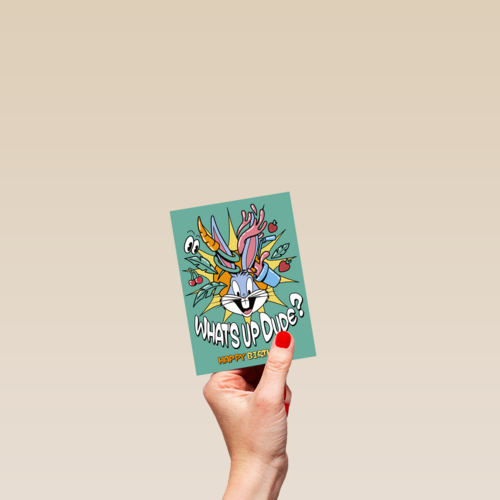 whats up dude van bugs bunny