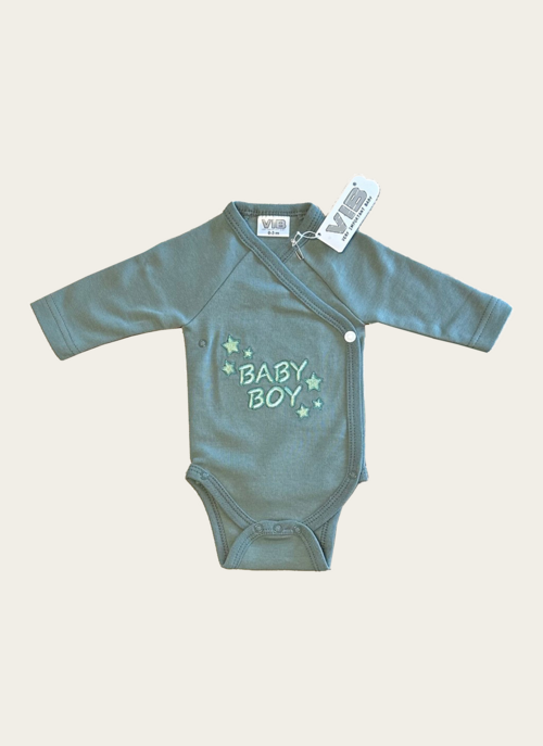 Romper Baby Boy Mosgroen | Vib Cadeau Baby |