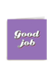 Good job in paars