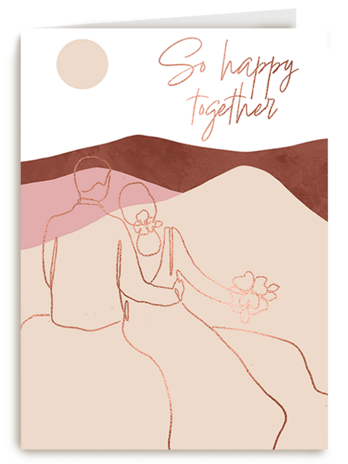 Kaart Hallmark | Huwelijksjubileum | Love Story So Happy Together