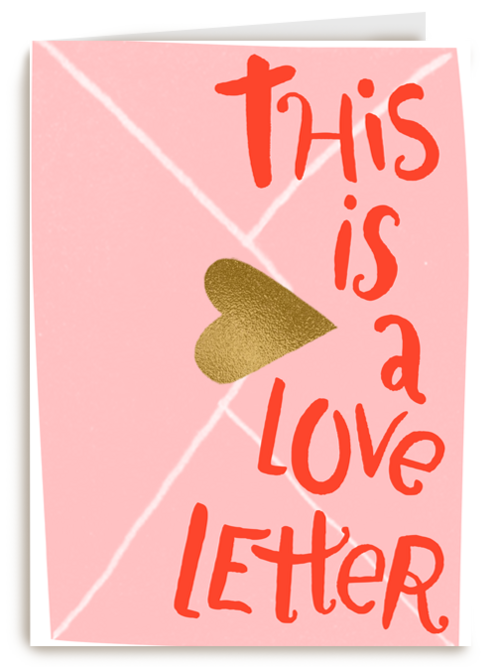 This is a love letter