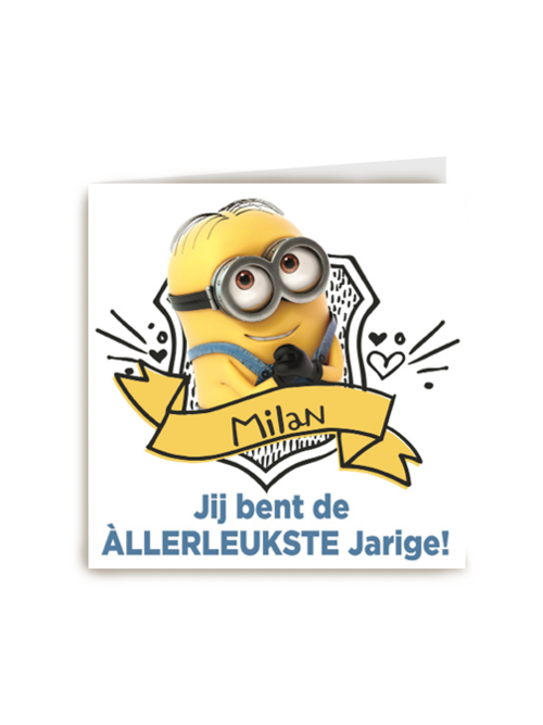 Verjaardagskaart Hallmark | Minion Dave Jij Bent De Allerleukste Jarige