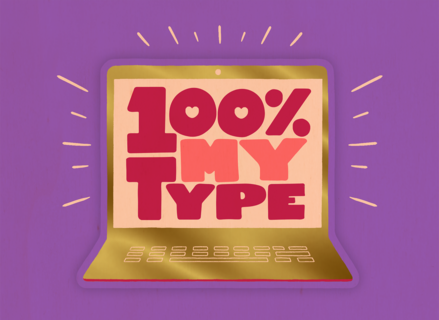 Valentine 100 procent my type