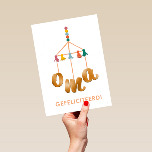 oma gefeliciteerd