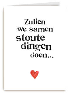 zullen we samen stoute dingen doen