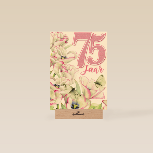 75 jaar bloemen