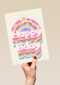 happy 21 bday met disco regenboog
