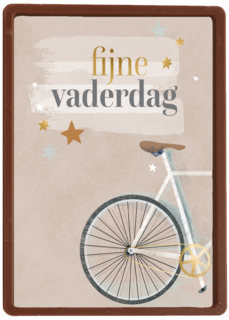 Vaderdag fijne vaderdag fiets