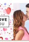 i love love you fotokaart
