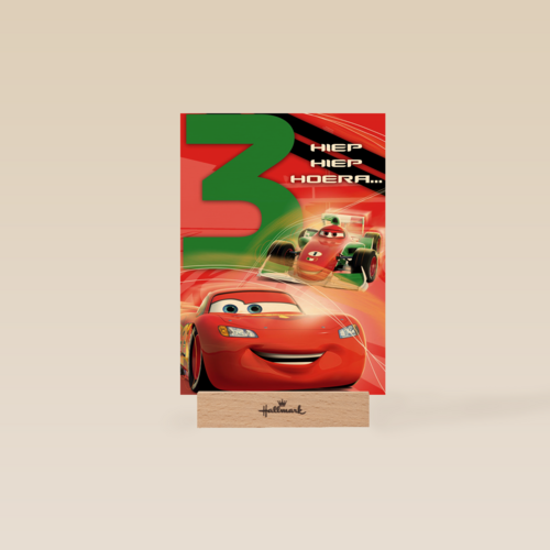 drie hiep hiep hoera cars