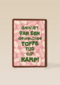 op kamp kaart toffe tijd